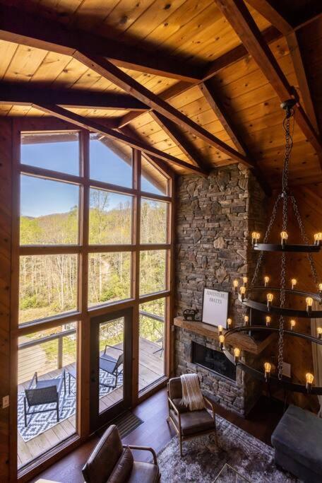 Family Cabin Near Smoky Mtn Entrance Nantahala Роббінсвіль Екстер'єр фото